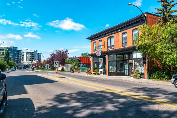 Sunnyside community in Calgary